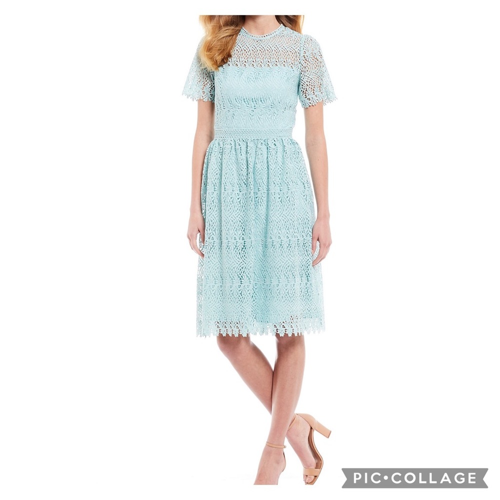 NWT Antonio Melani  A-Line Lace Dress